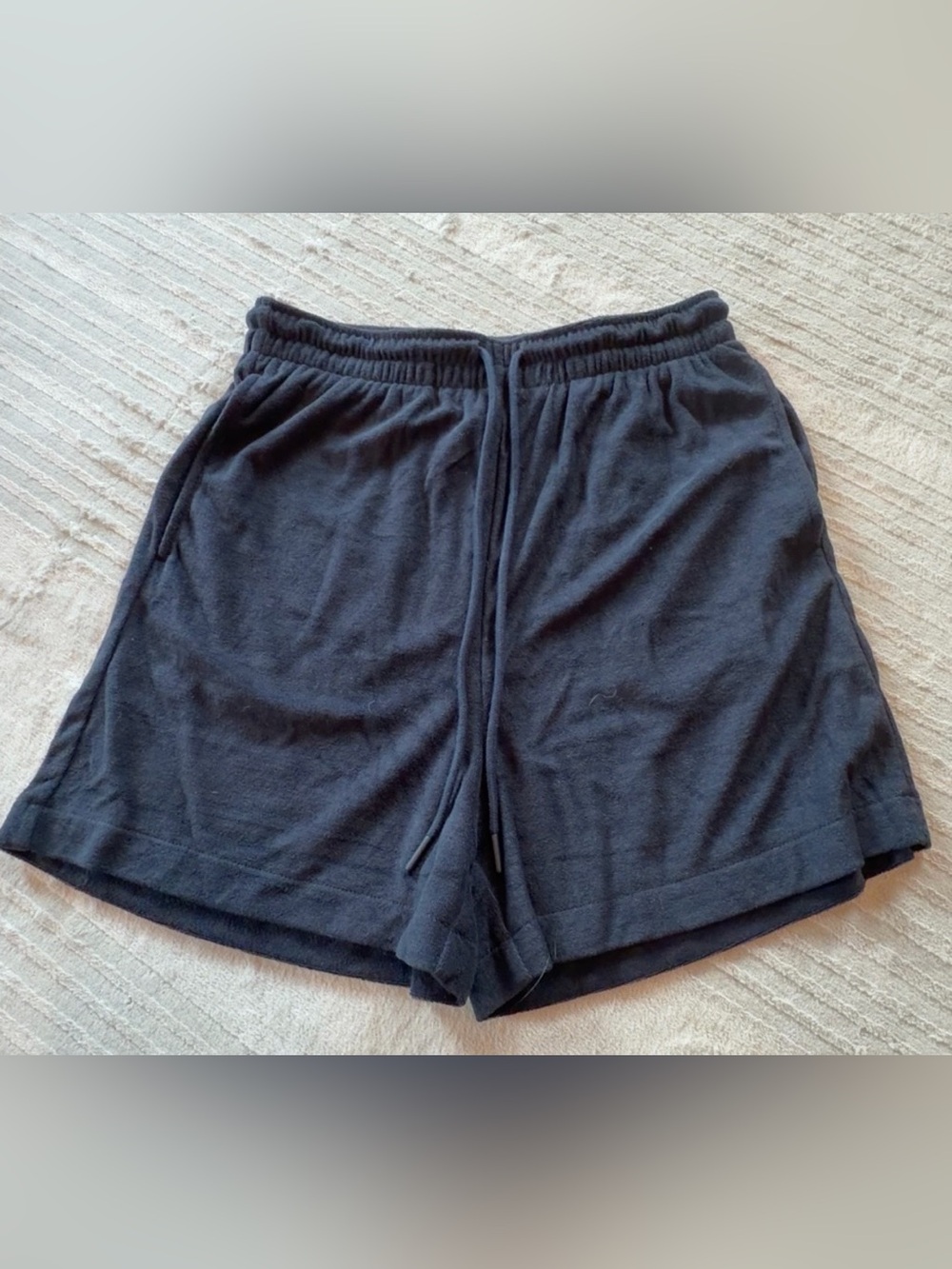 h&m terry shorts